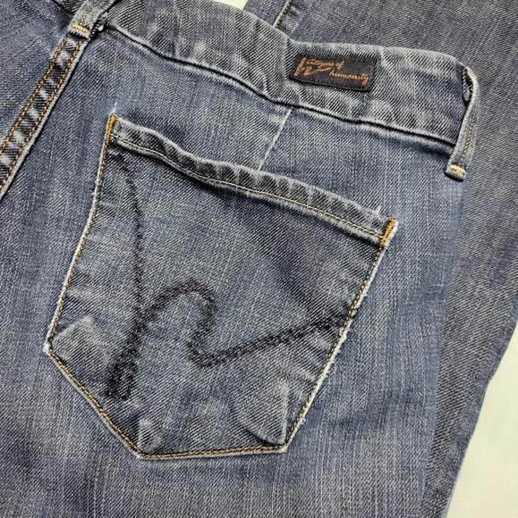 Citizens of Humanity Faye 003 Stretch Low Waist Full Leg Jeans, Size 30, EUC! - Picture 5 of 8